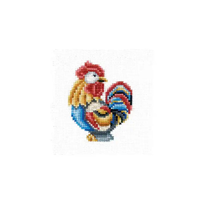 Cross Stitch Kit Andriana - FIGURINES ROOSTER SANS-39