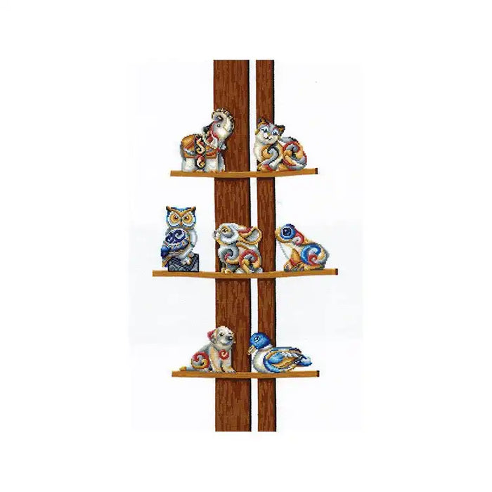 Cross Stitch Kit Andriana - COLLECTION OF FIGURINES SANS-43