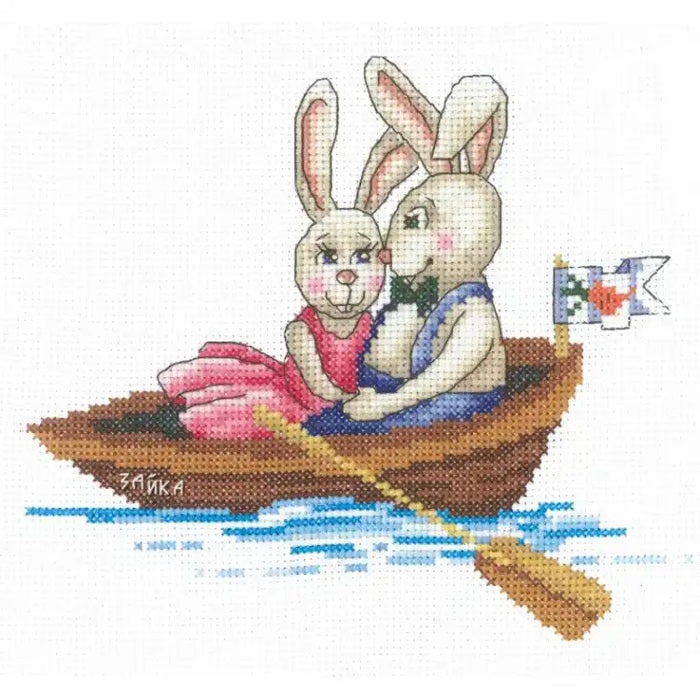 Cross Stitch Kit Andriana - BUNNIES MY DARLING SANZ-37