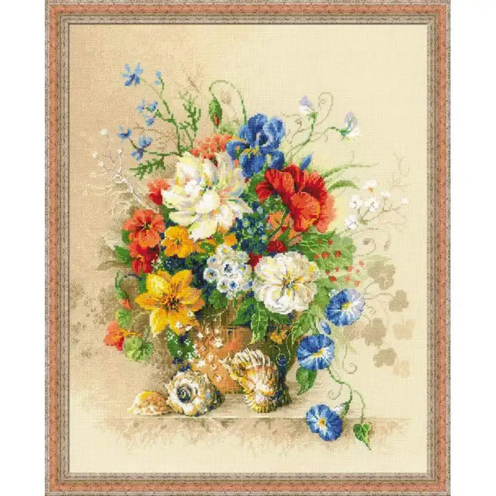 Cross Stitch Kit Riolis - FLEMISH SUMMER 100/042