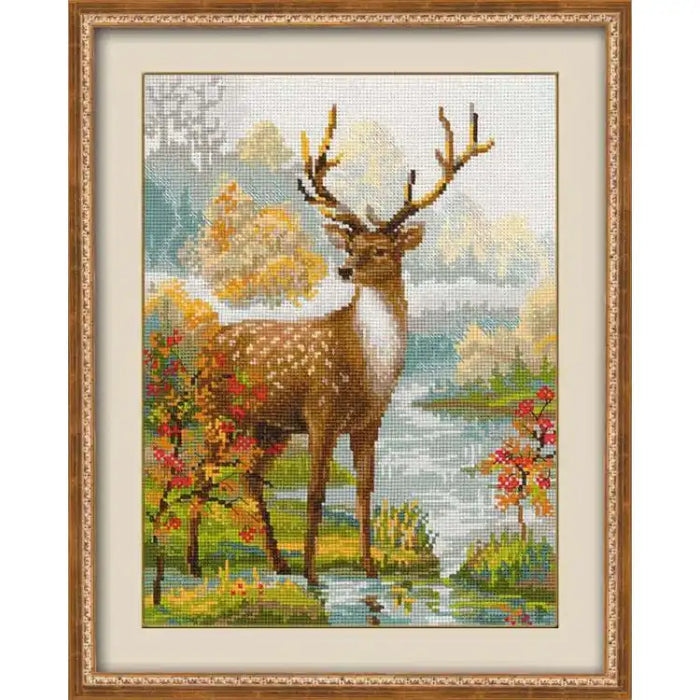 Cross Stitch Kit Riolis - DEER 1077