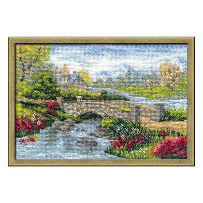 Cross Stitch Kit Riolis - SUMMER VIEW 1078