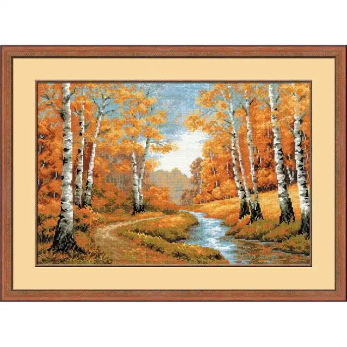 Cross Stitch Kit Riolis - THE GOLDEN GROVE SR1155