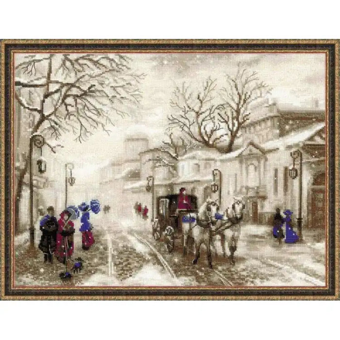 Cross Stitch Kit Riolis - OLD STREET 1400