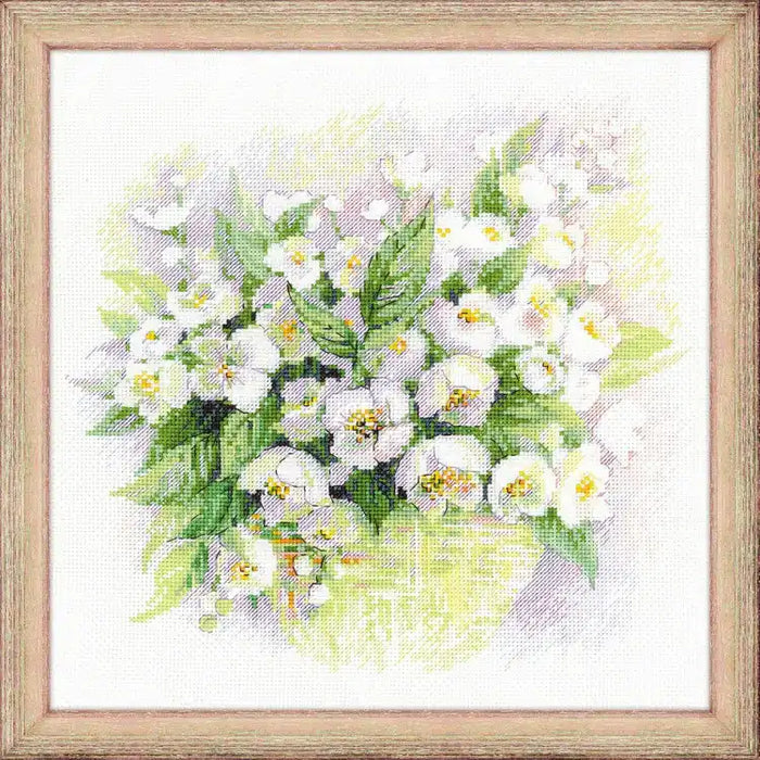 Cross Stitch Kit Riolis - WATERCOLOUR JASMINE 1467
