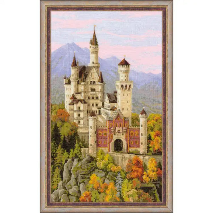 Cross Stitch Kit Riolis - NEUSCHWANSTEIN CASTLE 1520