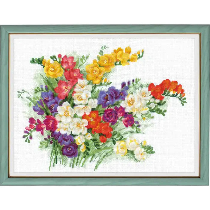 Cross Stitch Kit Riolis - FREESIA 1561