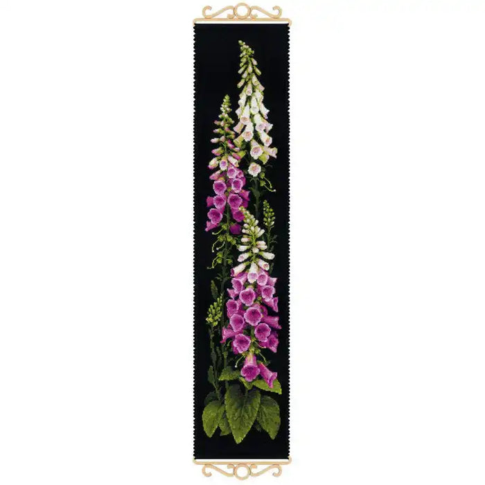 Cross Stitch Kit Riolis - FOXGLOVES 1629