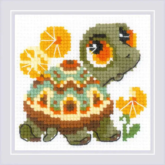 Cross Stitch Kit Riolis - LITTLE TURTLE SR1795