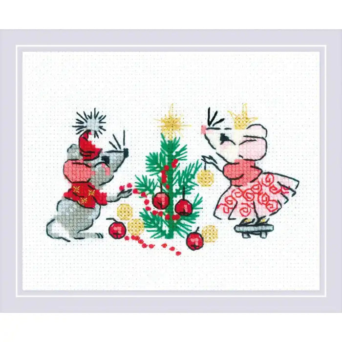 Cross Stitch Kit Riolis - WAITING FOR A HOLIDAY SR1823