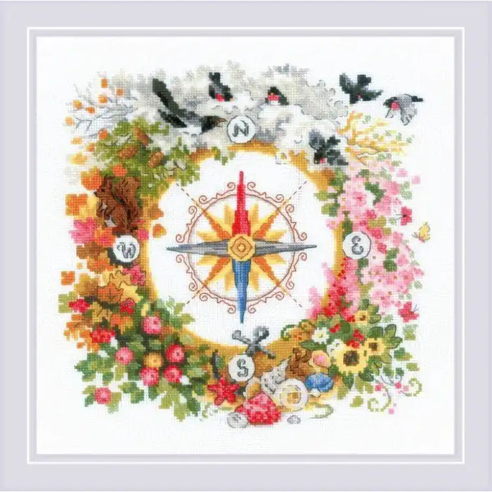 Cross Stitch Kit Riolis - COMPASS SR1881
