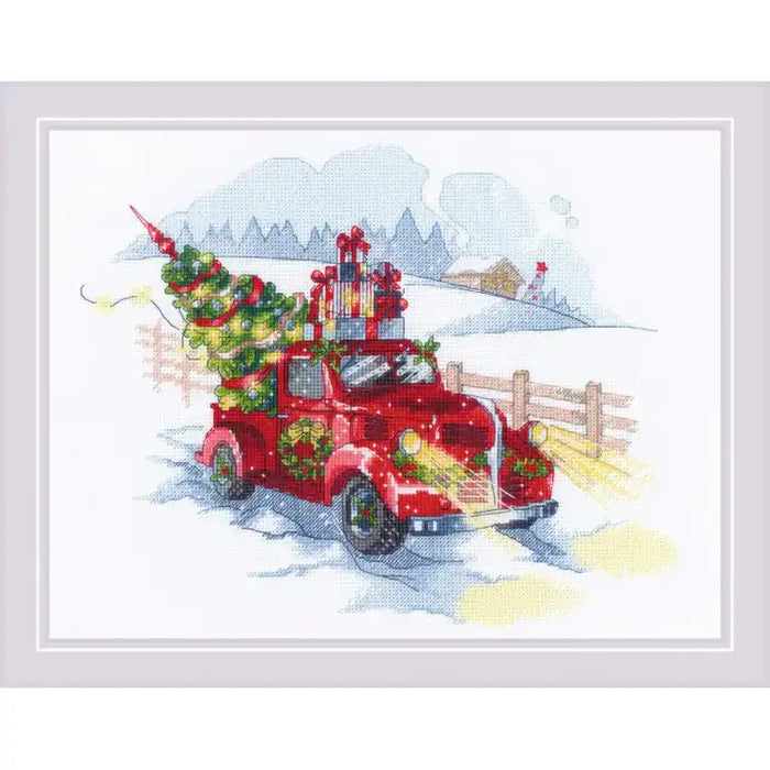 Cross Stitch Kit Riolis - TO THE HOLIDAYS SR1906