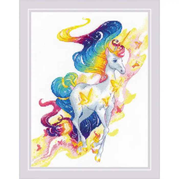 Cross Stitch Kit Riolis - FAIRY UNICORN SR1939