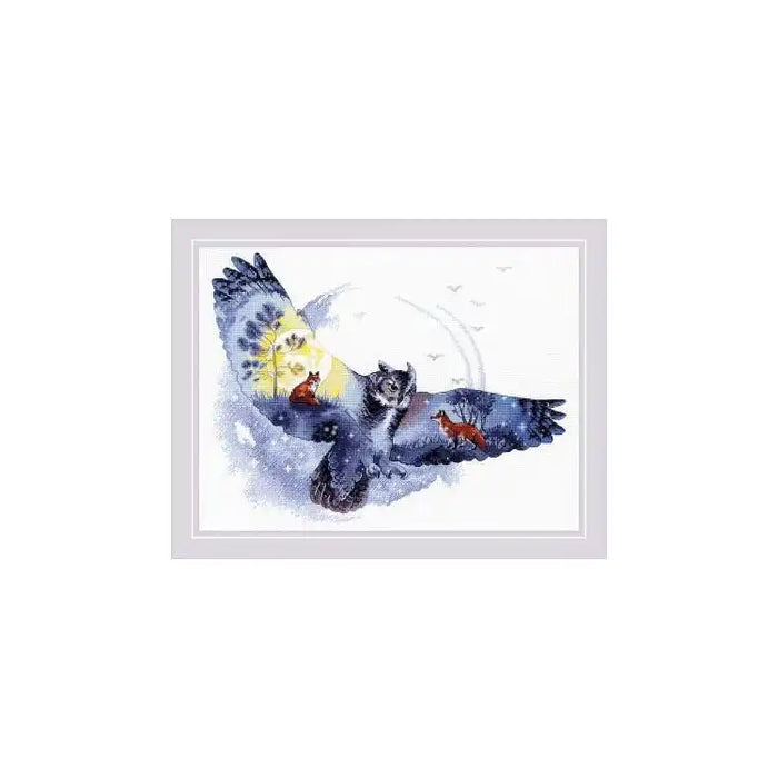 Cross Stitch Kit Riolis - IN THE NIGHT FOREST SR1954