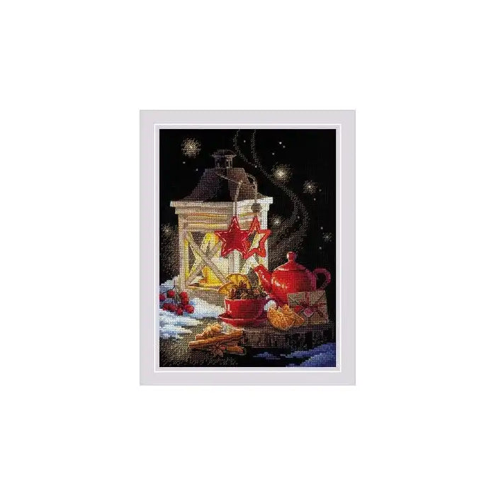 Cross Stitch Kit Riolis - WINTER TEA SR1977