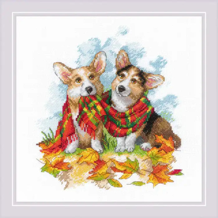 Cross Stitch Kit Riolis - READY FOR AUTUMN SR2002