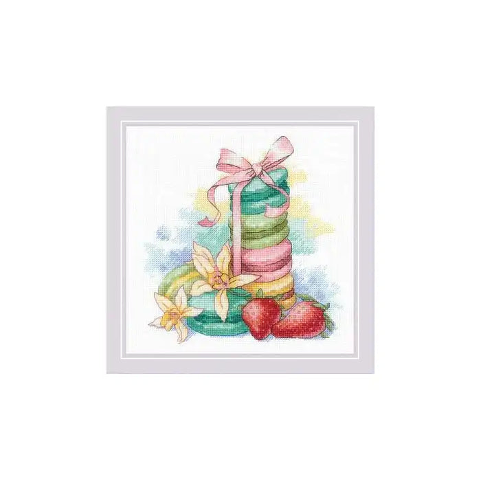 Cross Stitch Kit Riolis - SWEET DESSERT SR2005