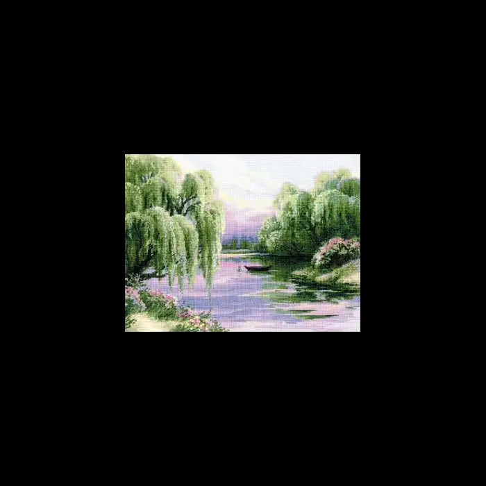 Cross Stitch Kit Riolis - QUIET MORNING SR2012