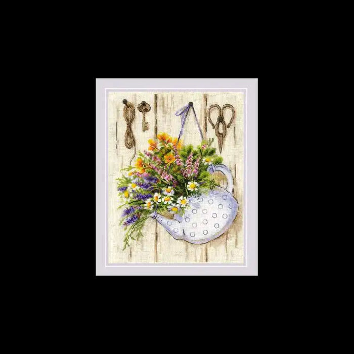 Cross Stitch Kit Riolis - SUMMER TEA SR2020