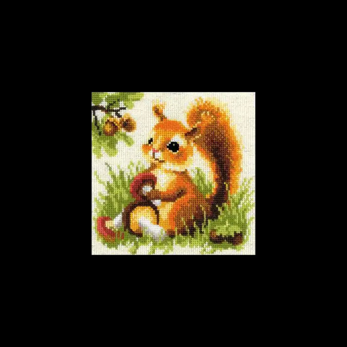 Cross Stitch Kit Riolis - SQUIRREL SR2027