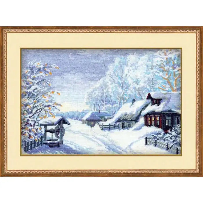 Cross Stitch Kit Riolis - RUSSIAN WINTER 989