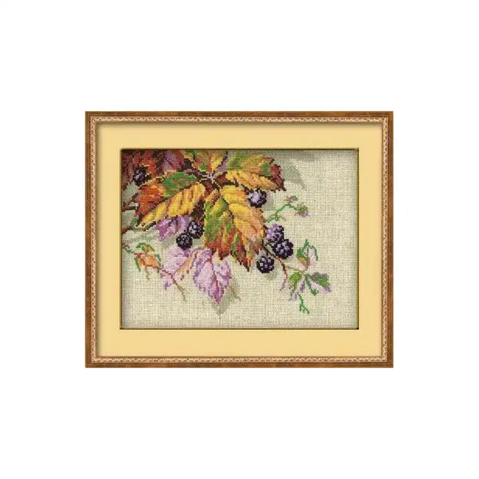Cross Stitch Kit Riolis - BLACKBERRIES 990