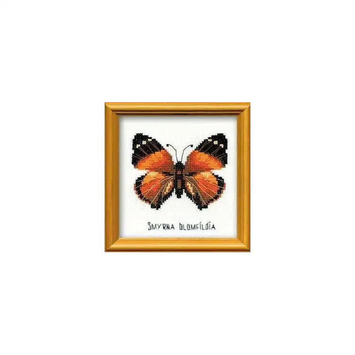 Cross Stitch Kit Riolis - NYMPHALIDAE BUTTERFLY HB094