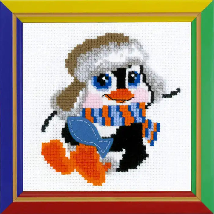 Cross Stitch Kit Riolis - PENGUIN HB158