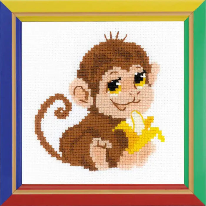 Cross Stitch Kit Riolis - MONKEY HB161