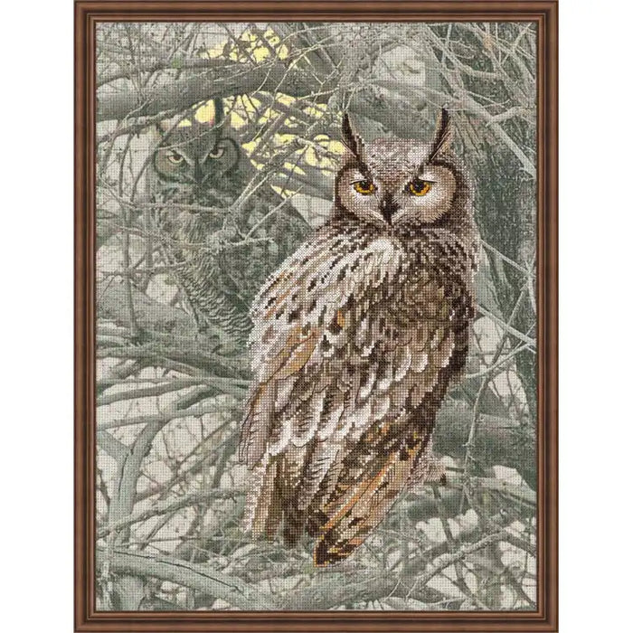 Cross Stitch Kit Riolis - "EAGLE OWL" 0038 PT