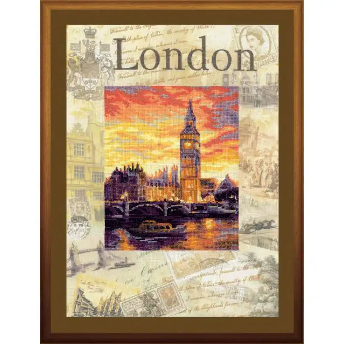 Cross Stitch Kit Riolis - AUTUMN COLORS 0054 PT
