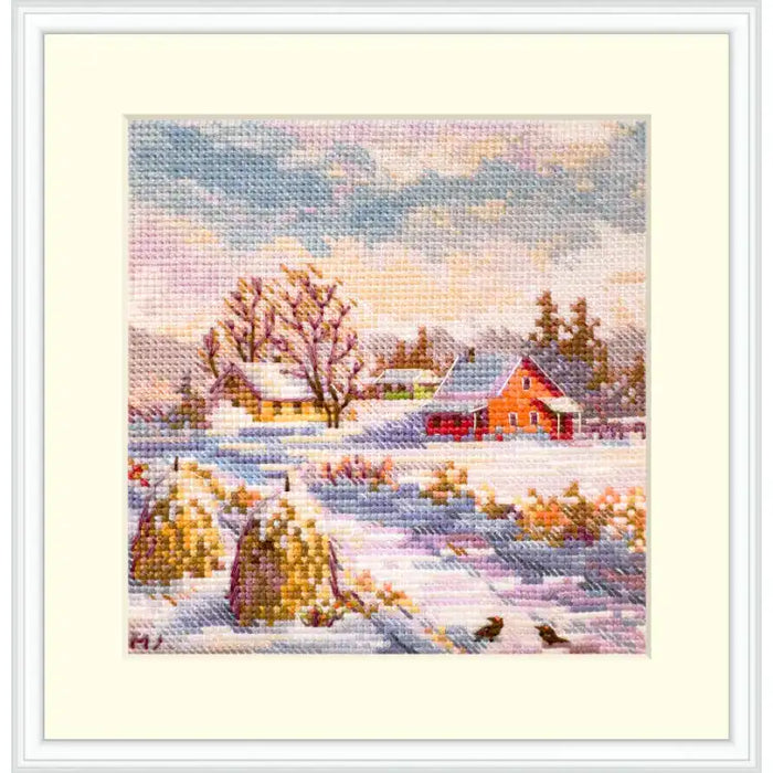 Cross Stitch Kit Merejka - WINTER 11,5X11,5 SK267B