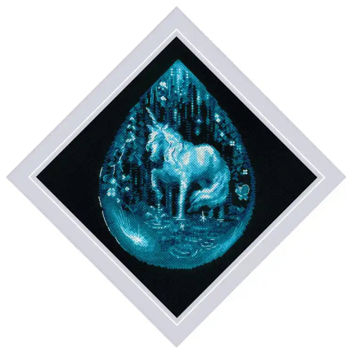 Cross Stitch Kit Riolis - "UNICORN TEAR" 20X20 SR2161