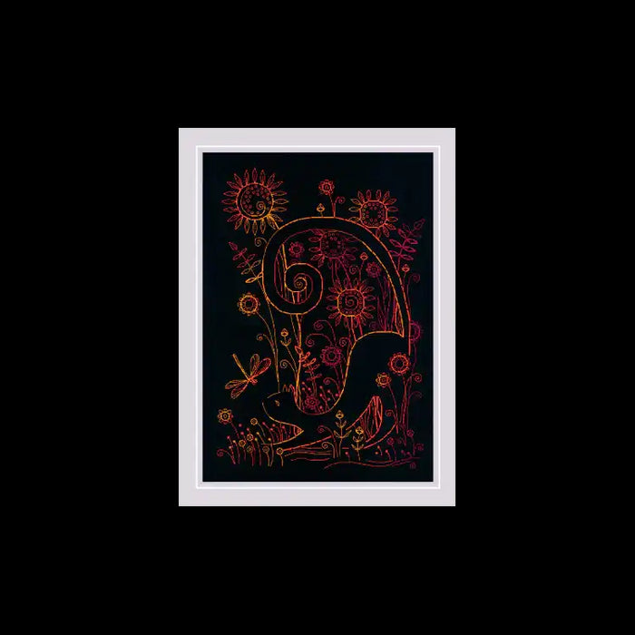 Cross Stitch Kit Riolis - "CATS. SUMMERTIME" 21X30 SR2174
