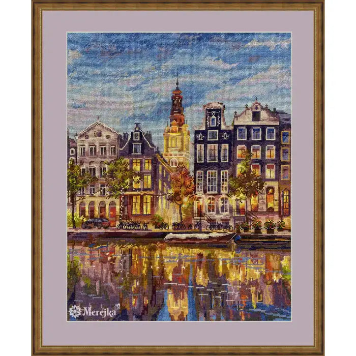 Cross Stitch Kit Merejka - - "AMSTERDAM" 30X39,5 SK232