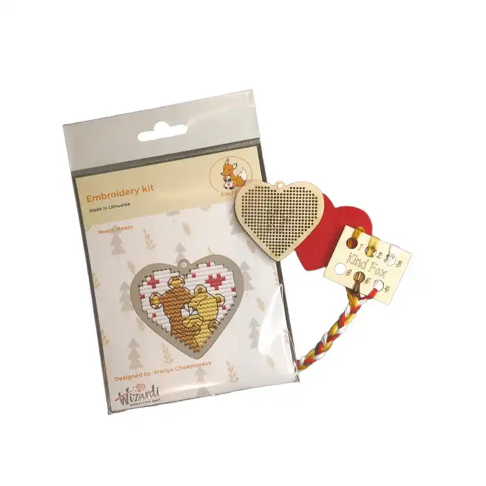 TOPPER. HEART "BEARS" KF022/23-1
