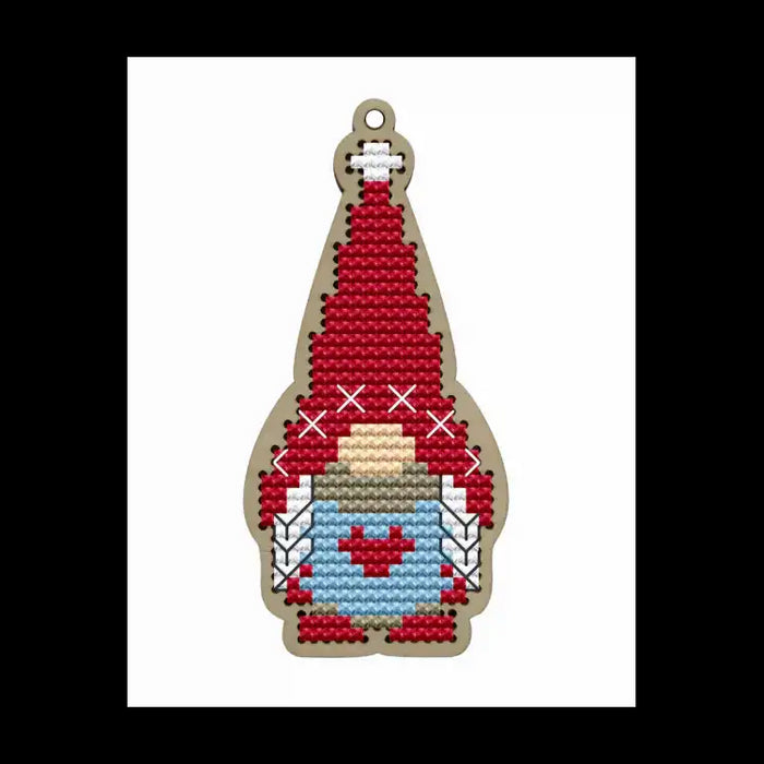 GNOME WITH RED HEART KF022/85