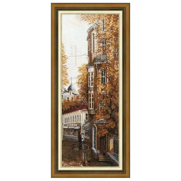 COUNTED CROSS STITCH KIT "EAST STREET" S/GM056