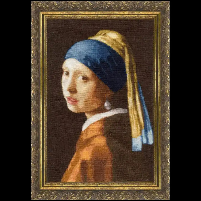 CROSS STITCH KIT GIRL WITH A PEARL EARRING S/KR003