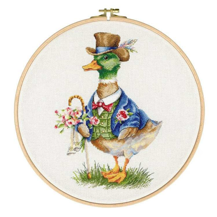 CROSS STITCH KIT FASHIONABLE DRAKE S/VK084