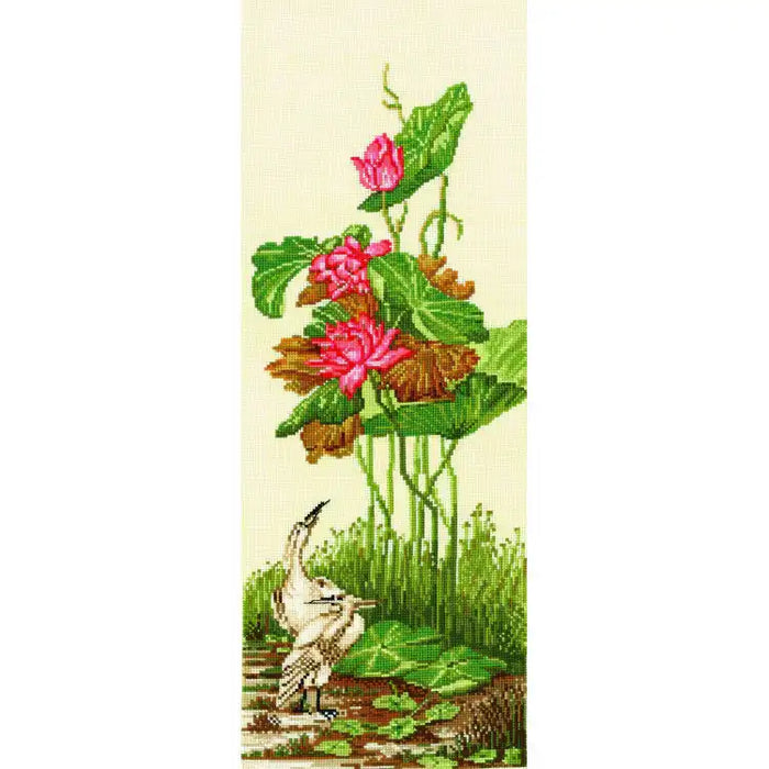 Cross Stitch Kit Andriana - CHINESE MOTIFS. LOTUSES SANK-32