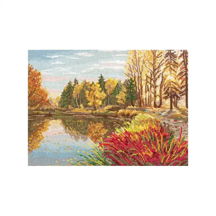 Cross Stitch Kit Andriana - AUTUMN COLORS SANK-50