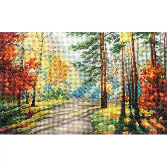 Cross Stitch Kit Andriana - FOREST COLORS SANK-51