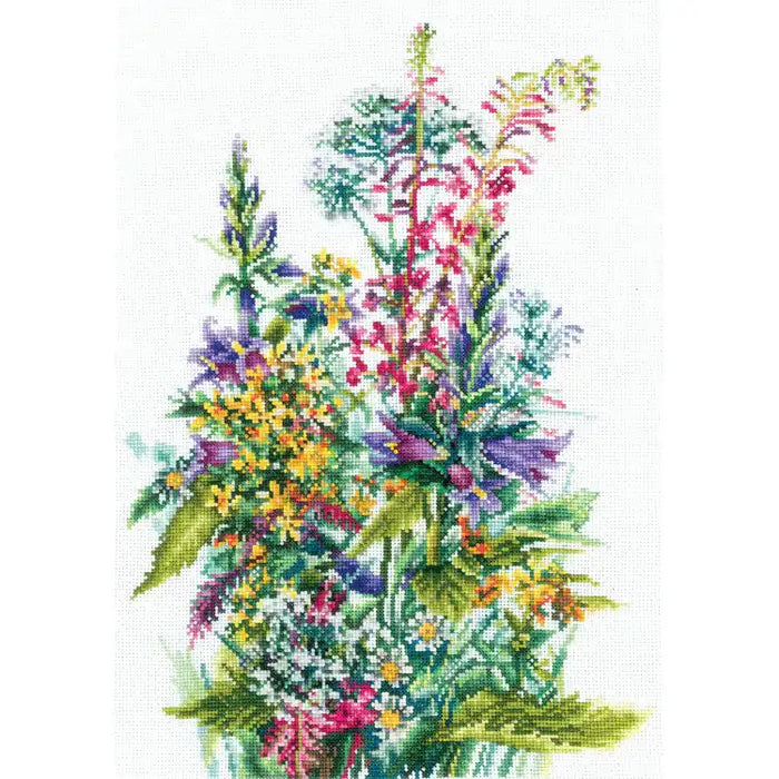 Cross Stitch Kit Andriana - WILDFLOWERS SANP-50