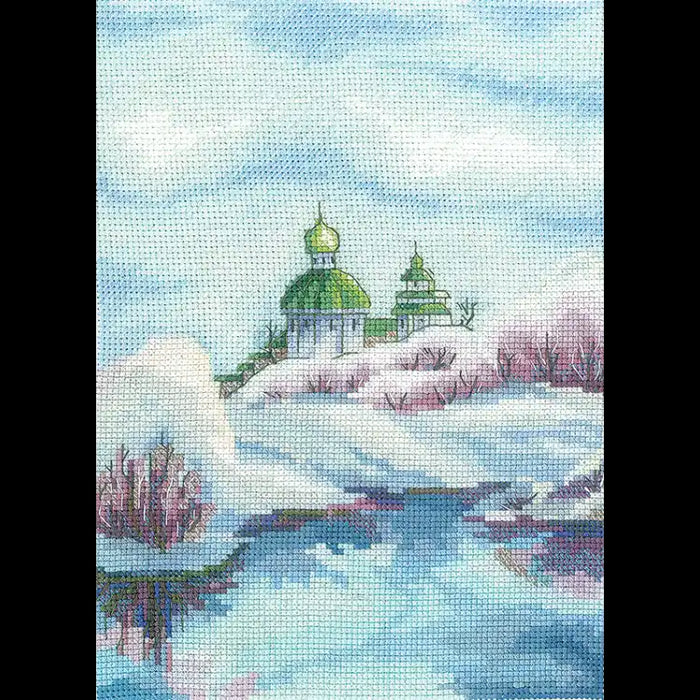 Cross Stitch Kit Andriana - SPRING. APRIL SANV-33