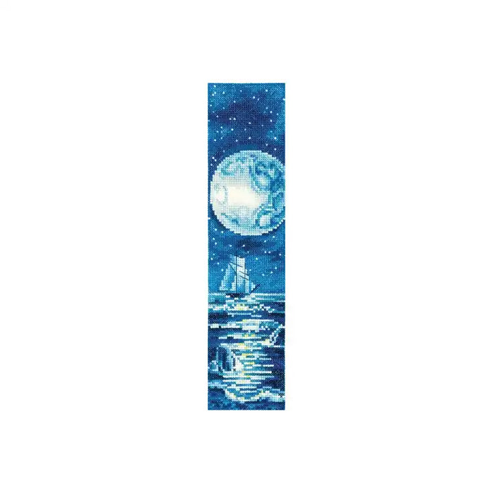 Cross Stitch Kit Andriana - BOOKMARK. BLUE MOON SANZ-56