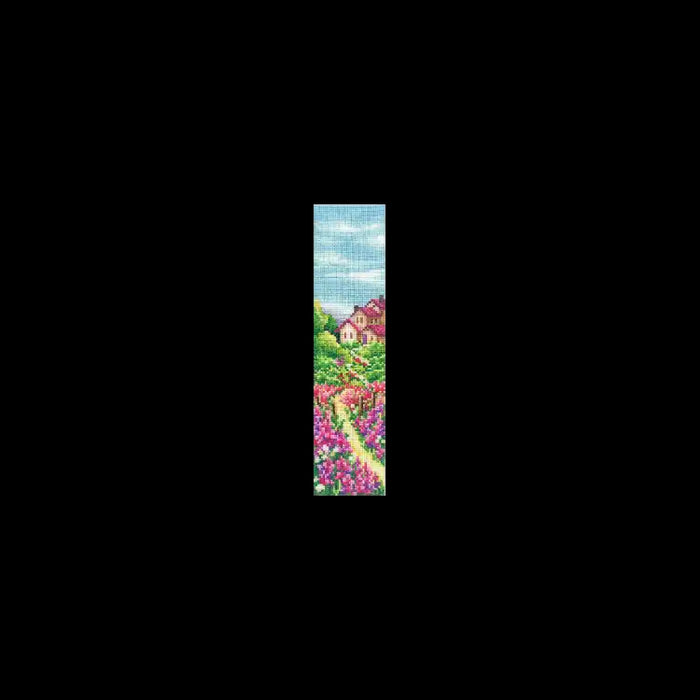 Cross Stitch Kit Andriana - BOOKMARKS "LUPINS" SANZ-66