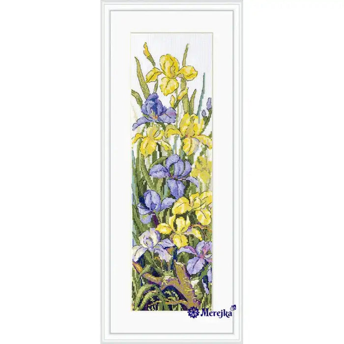 Cross Stitch Kit Merejka - FROGS IN THE FLOWERS SK135