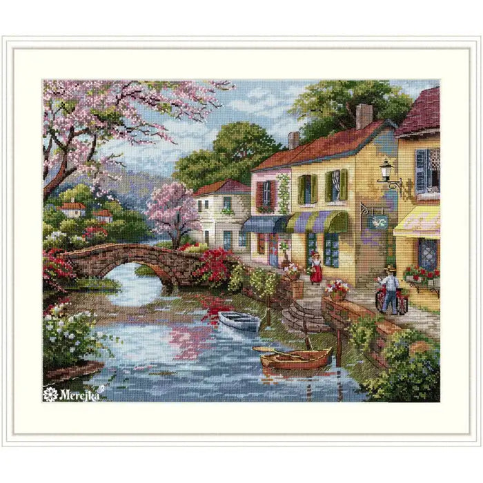 Cross Stitch Kit Merejka - QUAINT VILLAGE SHOPS SK174