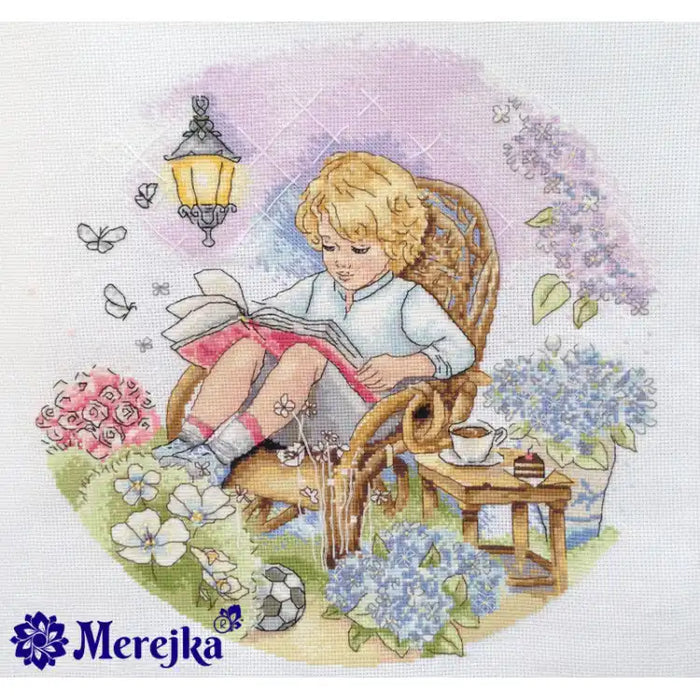 Cross Stitch Kit Merejka - FAIRY GARDEN SK18